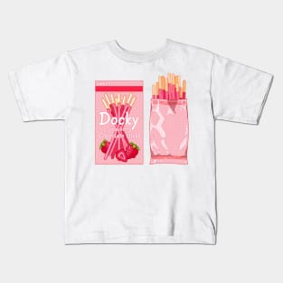 Japanese strawberry sweets Kids T-Shirt
